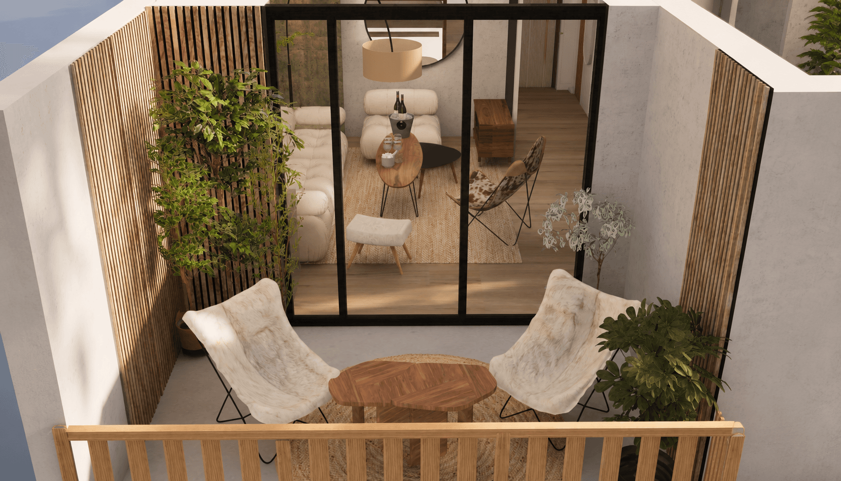 Duplex — Saint-Lary-Soulan — Terrasse 1